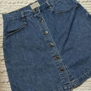 Vintage 90s Denim Skirt
